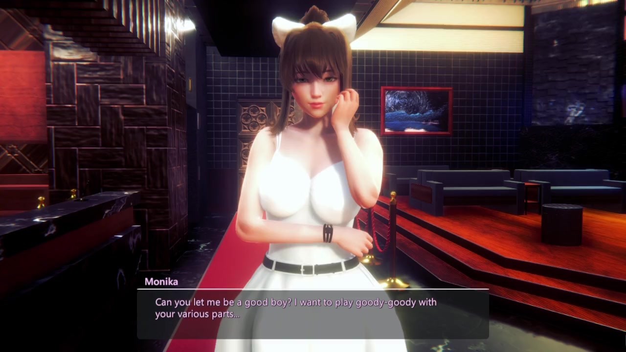 DDLC - Sesso lesbico con Monika