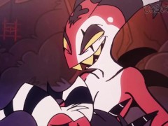 Helluva Boss 3some Blitzo x Moxxie x Millie MMF