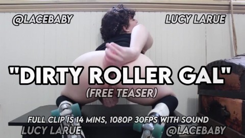 Vuile roller gal GRATIS trailer LaceBaby Lucy LaRue