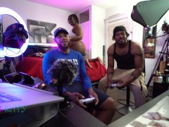 KIttyLove spitroasted by two bbc