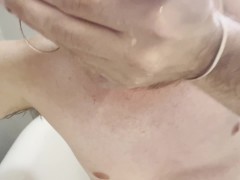 piss bath for trans princess - drinking pee from her big cock - Screenshot 15 of 16 - Pee
