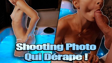 ! Réel ! Shooting Photo Jacuzzi. Je suce le photographe!