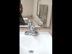 At work dick out