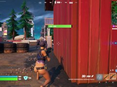 Fortnite gameplay (crystal pantless 2nd style)