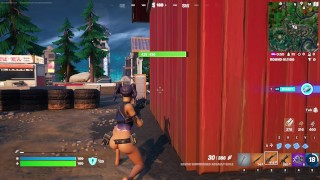 Fortnite gameplay (crystal pantless 2nd style)