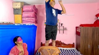 BOOM BHABHI Gorąca Indyjska Mamuśka Zerżnięta Z Elektrykiem CLEAR BANGLA AUDIO