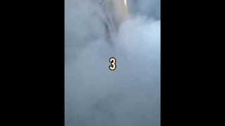 Hot Box: 6 Huge Clouds in 1 Minute & Daddy Gets SO SPUN SO FAST