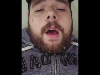 看我射在我脸上！