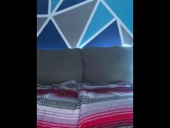 horny milf sucks and fucks huge candy stick