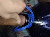 Pissing in a gallon for fun hairy man