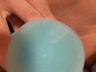 creamy pussy, toy, big blue