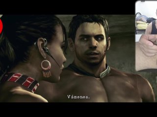 bisexual, boobs, dick, resident evil 5