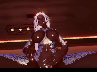 vrchat, vrchat erp, ebony, loud moaning orgasm