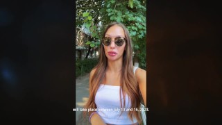 Step sister smokes and sucks dick for money. Risky public blowjob