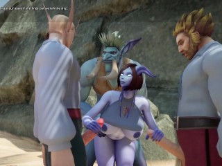 Draenei Stormy Sex Compilation. Tails of Azeroth