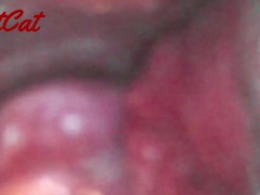 クスコで広げたおまんこ内部♥ アクメキメまくった後の 膣内と子宮口の観察 - Screenshot 8 of 16 - 膣内