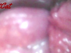 クスコで広げたおまんこ内部♥ アクメキメまくった後の 膣内と子宮口の観察 - Screenshot 9 of 16 - 女性器