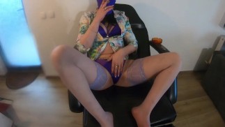 Adventures of MilfyCalla ep 37 Smoking and comands for my slaves