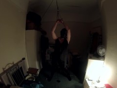 Sissy locked up in nighty