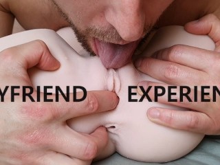 彼氏体験:愛撫、運指、nipple Play、マンコ舐めとクソ