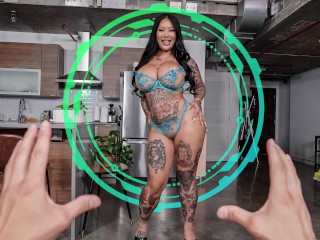 SEX SELECTOR - Curvy, Tattooed Asian Goddess Connie Perignon is here to Play