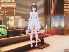 クールな美少女が喘ぎまくる！　ハニカム実況　Hシーン声なし - Screenshot 14 of 16 - Anime