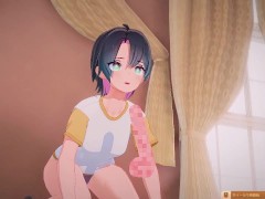 クールな美少女が喘ぎまくる！　ハニカム実況　Hシーン声なし - Screenshot 5 of 16 - Animation