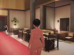 ケツがでかい女の子がご奉仕エッチ♡　ハニカム実況　Hシーンでは黙ります！ - Screenshot 1 of 16 - Hentai