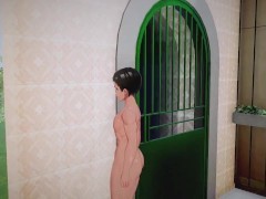 ケツがでかい女の子がご奉仕エッチ♡　ハニカム実況　Hシーンでは黙ります！ - Screenshot 15 of 16 - Anime