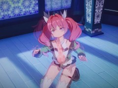 ケツがでかい女の子がご奉仕エッチ♡　ハニカム実況　Hシーンでは黙ります！ - Screenshot 8 of 16 - Hentai Anime