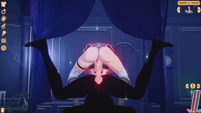 Трахни девушку с большой задницей! Живая игра. [Молчите во время важных сцен.]