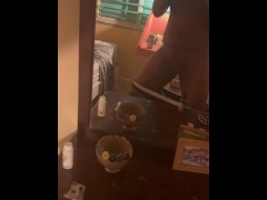 Swinging my heavy BBC out of boredom
