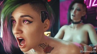 Recrafting Cyberpunk 2077 With Futaba V Taking Judy Alvarez Out Of The Shadows Of Creampie Rule 34 Animation