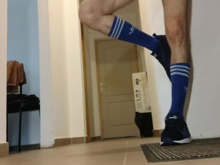 My Skinny Legs with Socks and Shoes
