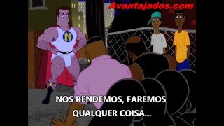 Super Heroi Gay Desenho Sexo
