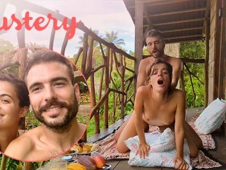 Stunning Spanish Amateurs Fuck in the Amazon - Lustery