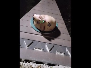 Butt from Hole
