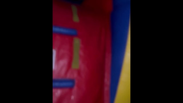 I fucked her in the bouncy house