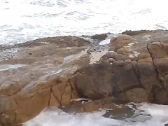 Levei meu garoto na praia, ele só não sabia o que ia acontecer