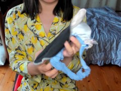 自分の生理用布ナプキンから強烈な刺激臭がして、咳と吐き気が止まらない日本人女性。 - Screenshot 8 of 16 - 臭いフェチ