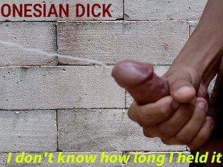 indonesia, jerking, big dick, indonesian