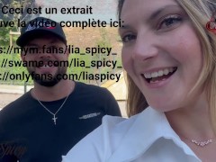 SPICYCITYTOUR ep 5: Aix-en-Provence. Un habitant lui fait visiter la ville et ils la baise fort