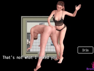 Второй класс E09 - Моя сводная сестра шлепает меня