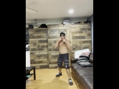 Boxing training