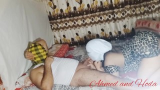 El coño egipcio más hermoso de Hawamdeya con sexo con semen de Nick Ramnes