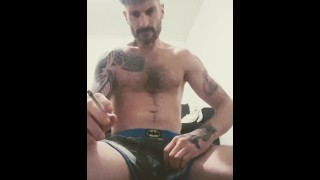 Massagem boxer apertada para o papai ;)