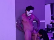 Preview 5 of Slutty schoolgirl fucks Jason Voorhees (Pornhub Contest)