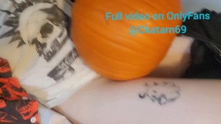 Outra promoção do Halloween Pumpkin Fucking