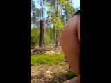 Dildo games in the forest