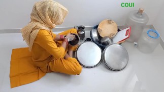 मेरी पड़ोसन को बरतन धो रही थी पकड़कर जबरदस्ती चोदा
